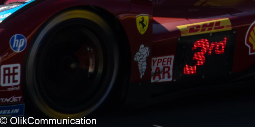 WEC Spa 2024 — Roue Ferrari